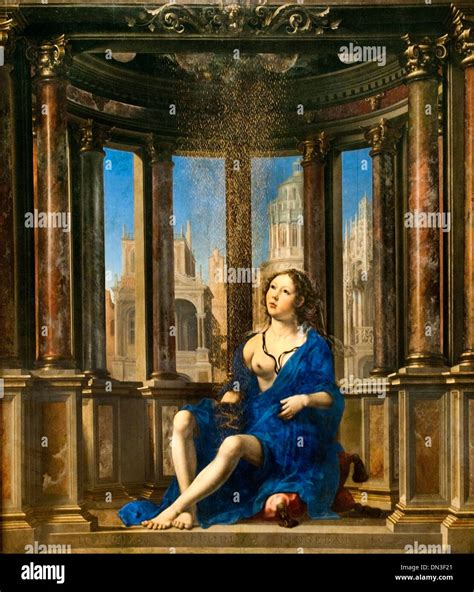 Danae Was An Argive Princess And Mother Of The Hi Res Stock Photography