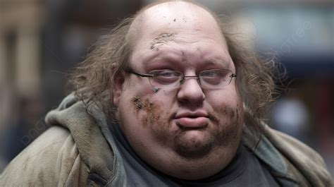 Fat Old Man Looking At The Camera Background Ugly Person Picture Ugly Animal Background Image