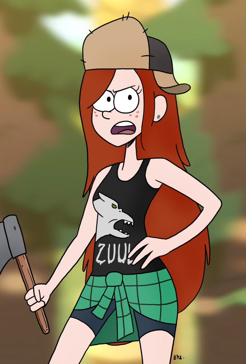 Wendy's steamy encounters at Gravity Falls.